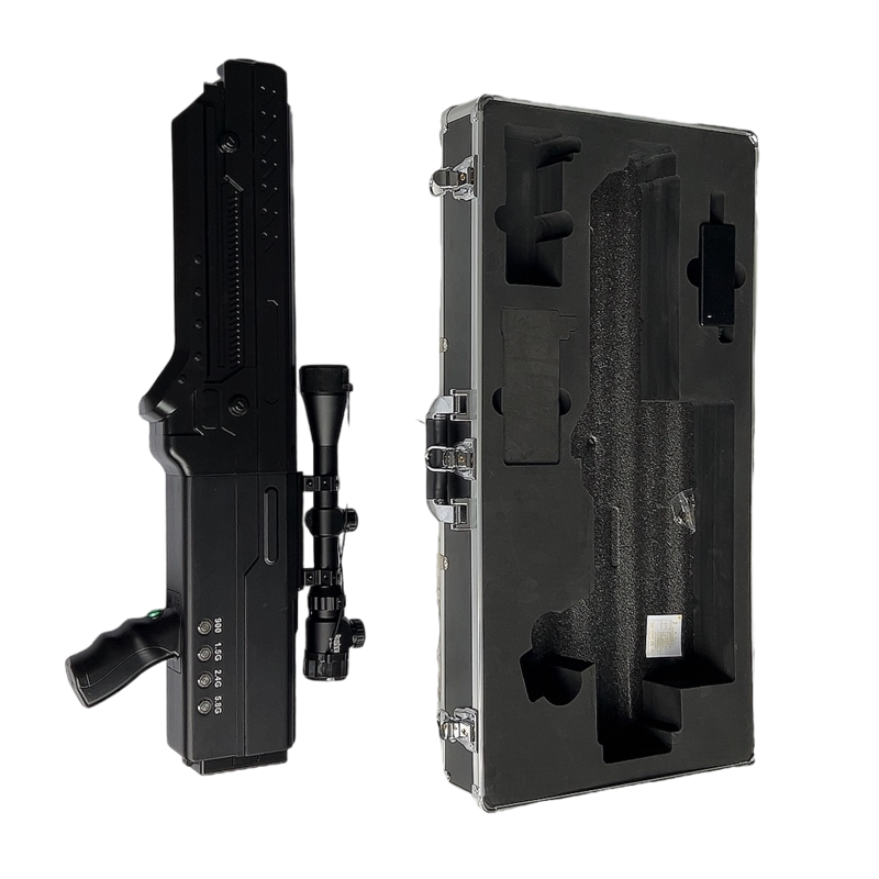  昌吉手持便携式枪型低空防御反制四通道A型